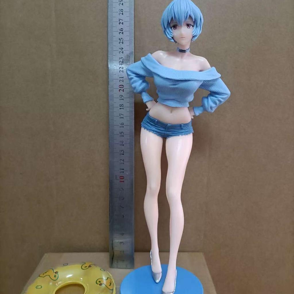 Ayanami Rei Figure Sexy Girls Figure Figurine Anime Periphery Model Statue Doll Collection Desk Decoration Toys Christmas Gifts