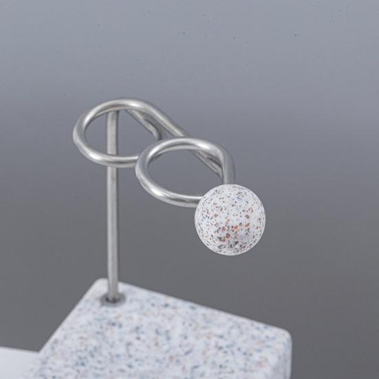 Держатель для зубных щеток, металлический органайзер для зубных щеток с основанием, высокопрочный, экономящий место, органайзер для зубных щеток на столешницу в ванной комнате