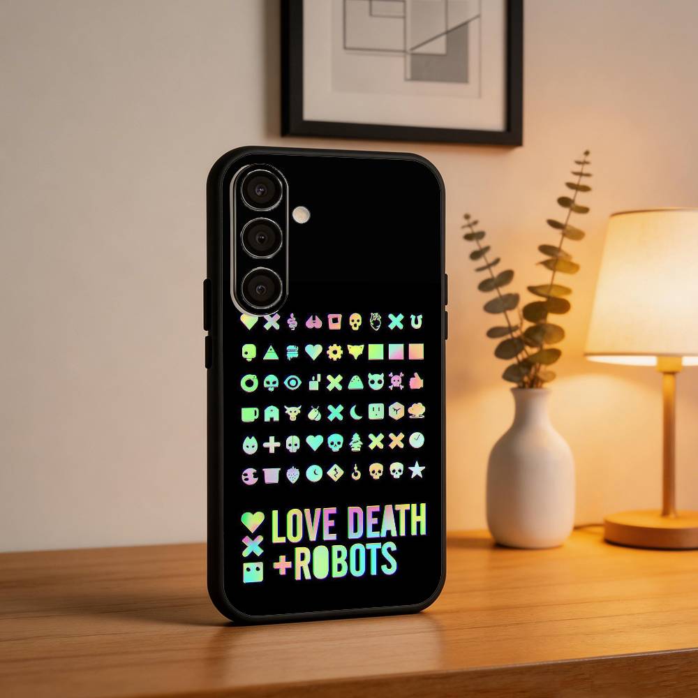 Love Death And Robots Чехол для телефона для Samsung A73, A21s, A22, A31, A32, A52, A53, A71, A80, Мягкий черный корпус
