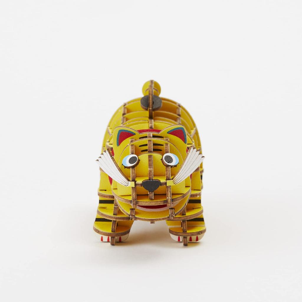 Деревянная 3D-головоломка «Тигр» и набор для творчества «Сделай сам» для детей и взрослых, развивающая игрушка для мальчиков и девочек, отличный 3D-арт-объект и отличный подарок для