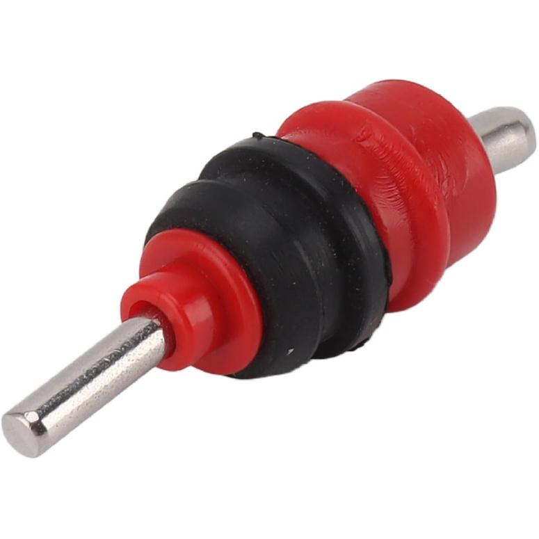 10pcs Automatic Chicken Water Nipple, Horizontal Poultry Drinking Water Feeders Screw Style Chicken Drinkers for Poultry Hen Duck Red Steel Ball