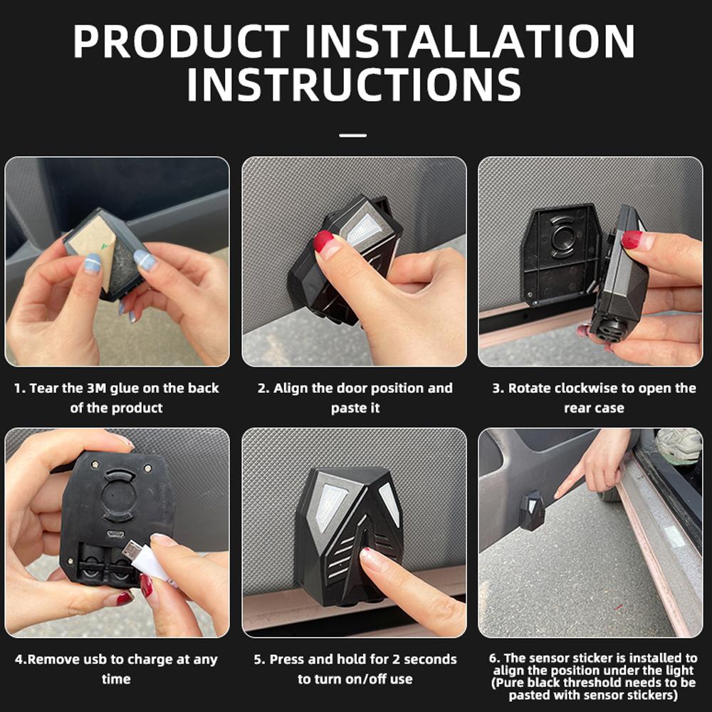 3D Динамический Приветственный Свет Лазерный Проектор Двери Автомобиля Множество Узоров Проекции Призрачные Теневые Огни Противоударные Стробоскопические Огни