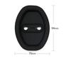 Silent Accessories Car Door Lock Buckle Protection Cover Black/White Protective Cover  Car