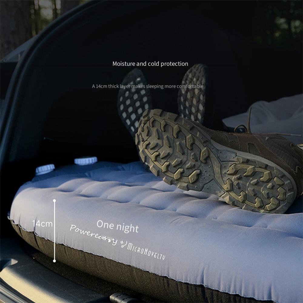 YISU Automatic Inflatable Car Sleeping Mattress for Tesla Model‑Y Trunk Air Bed for Car Camping