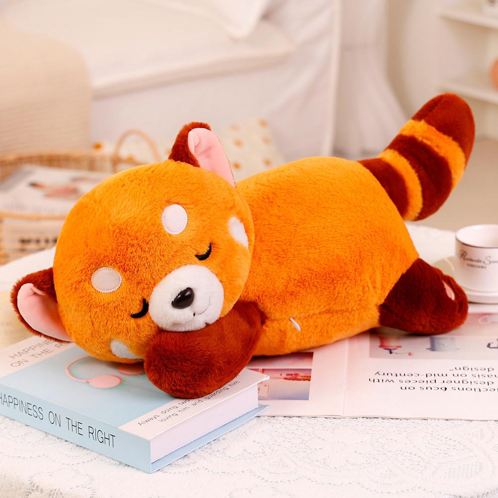 Plush Toy Raccoon Cartoon Stuffed Animal Doll Children Bedroom Decor Kids Gift