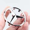 CDS1 Car For Mercedes Benz AMG 1pcs 52mm 57mm Car Steering Wheel Badge Emblem Sticker For Mercedes Benz W204 W205 W212 W213 W221 W177