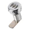 3 Digit Code Combination Cam Cabinet Silver Stainless Steel Convenient Password Security Coded Lock