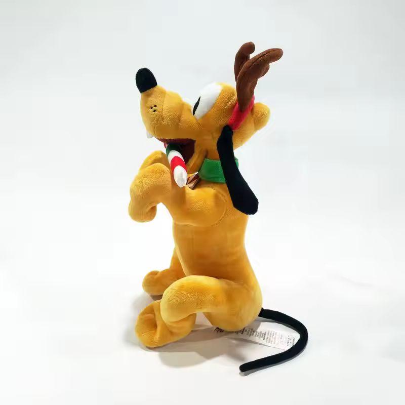 Kawaii 27cm Pluto The Pup Christmas Ver. Stuffed Plush Toys Soft Pluto Plush Dolls Toys Gifts For Children Kids