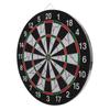 18-дюймовая двухсторонняя флокированная мишень для дартса, набор для студентов, металлические кегли, аксессуары