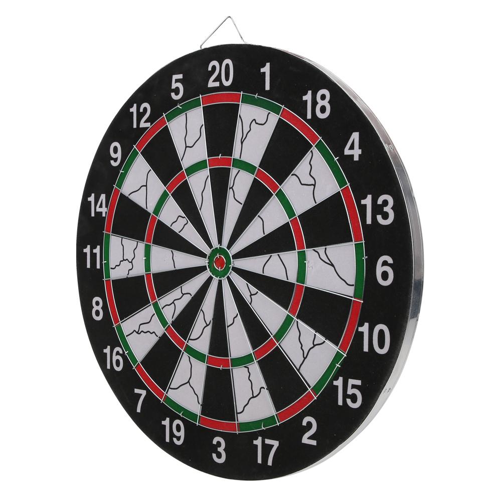 18-дюймовая двухсторонняя флокированная мишень для дартса, набор для студентов, металлические кегли, аксессуары
