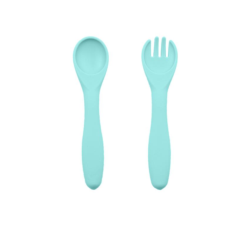 "Full Silicone Baby Meal Tray Set with Suction Cup - Divided Tableware for Children's Meals"