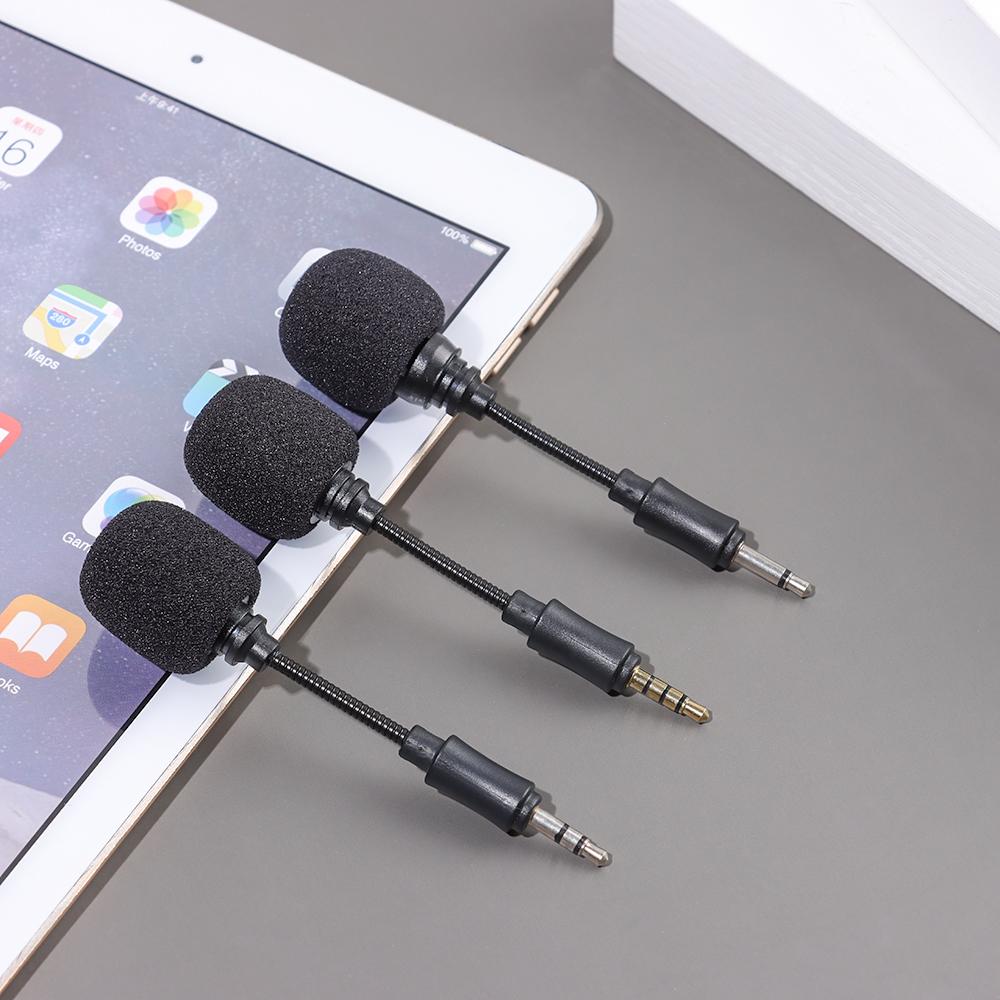 Phone Studio Smartphone Megaphone Stereo Mic Mini Jack Microphone Interview Microphone Recording