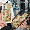 Phone Case: 2D flat, fits Samsung Galaxy A34 A35 M05 M06 S20 S22 S21 FE Plus 5G, rainbow windmill house, perfect Christmas and Halloween holiday gift