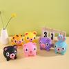 Cartoon Pig Squeeze Toy with Tongue-Out Sound
