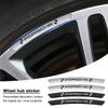 4Pcs Auto Wheel Hub Badge Tire Rim Stickers Accessories For Boxster Cayenne Panamera Macan Cayman 911 918 996 917 991