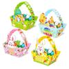 4Pcs Cute Easter Paper Baskets Bunny/Chick Easter Gift Box Chocolate Candy Box  Cookie