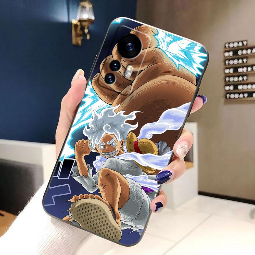 Чехол для телефона One Piece Gear 5 Luffy для Xiaomi 15 15T 14 14T 13 12T 11 11T POCO F8 F7 F6 F5 X7 X5 M6 M7 PRO Ultra DIY Чехол