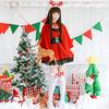 Milky Time 4-Piece Santa Costume Set for Women, Christmas Lolita Poncho, and Reindeer Headband