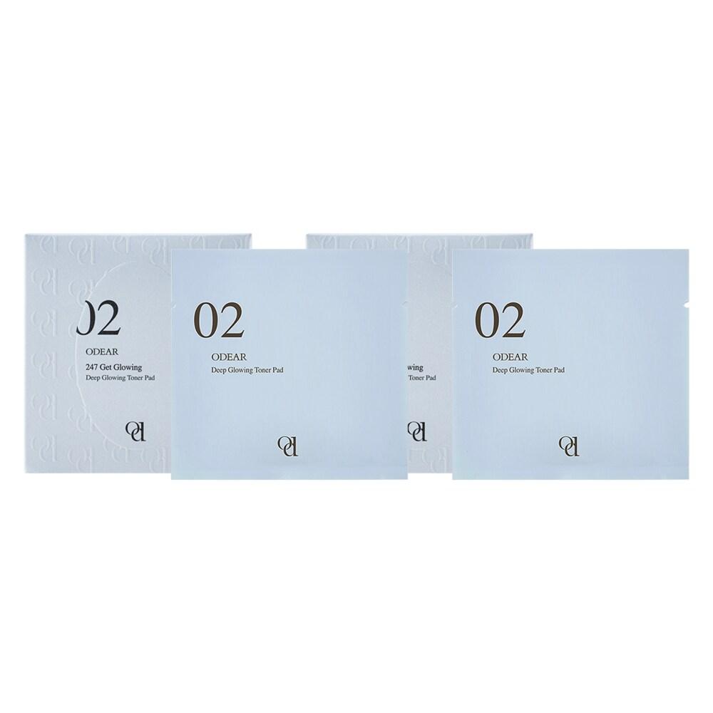 2 Deep Glowing Toner Pads