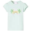 T-shirt for Children Light Mint 92/104/116/128/140