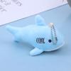 Cute Cartoon Stuffed Plush Shark Pendant Key Chain Ring Doll Toys For Kids Gifts