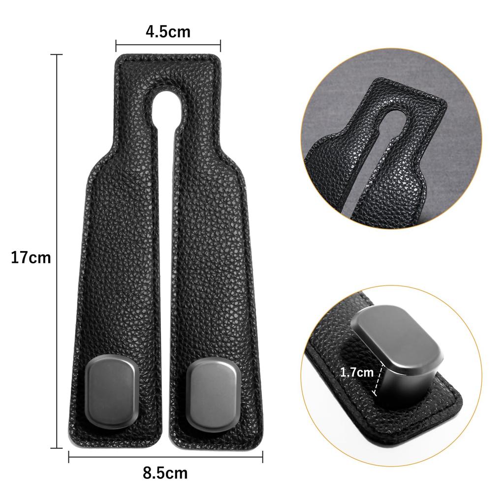 Mairearn Headrest Hook, Car Luggage Rack, Seat Hook, Car Luggage Rack, Fall Prevention, Zinc