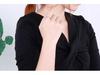 Kalen Jewelry Кольцо на мизинец и ожерелье в стиле ретро из титановой стали для пар
