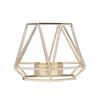 Gold Iron Candleholders Geometric Candlestick Tealight Votive Candle Cup Home Decoration