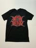 Venom Prison Death Heavy Metal Extreme Rock Band Black Graphic S/S T-Shirt Sz. L Unisex T-Shirt