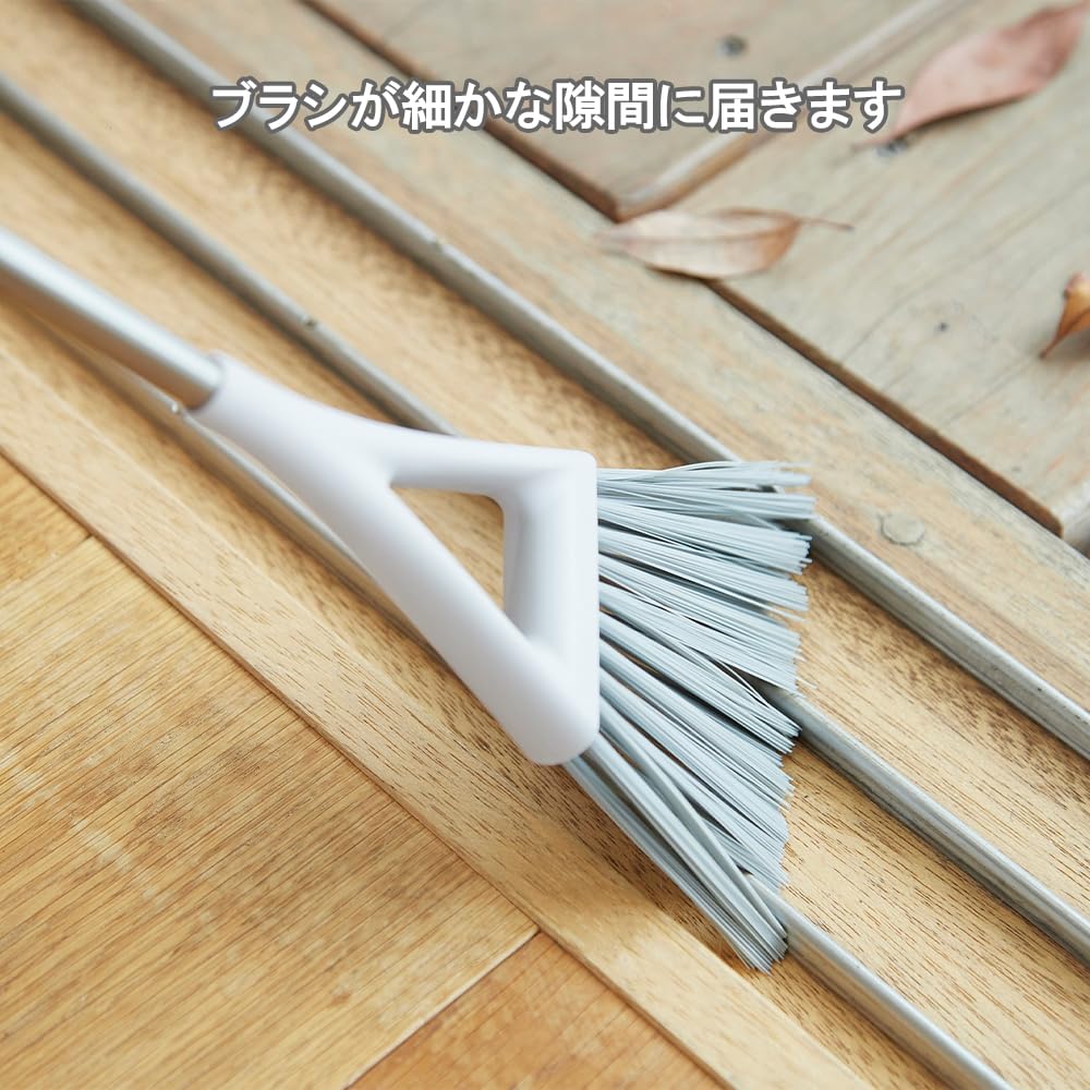 Tidy Sweep Sweep Compact Hawk Dustpan Set Brown for In & Entrance/Balcony CL-665-540-4 [Made Japan]