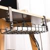 Wire Basket Shelf Under Table Storage Rack Wire Desk Cable Under Management Tray Cord Organizer Rack Wire Cable Shelf Basket