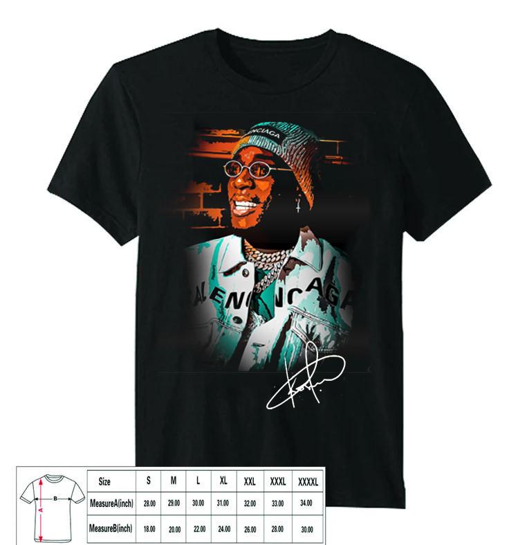 New Burna Boy Signature T-Shirt Mens Womens All Size S to 5XL 8D422 Unisex T-Shirt