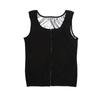 Мужской жилет-сауна Shaper Gym Fitness Workout Neoprene Sweat Waist Trainer Tank Top Inner Silver