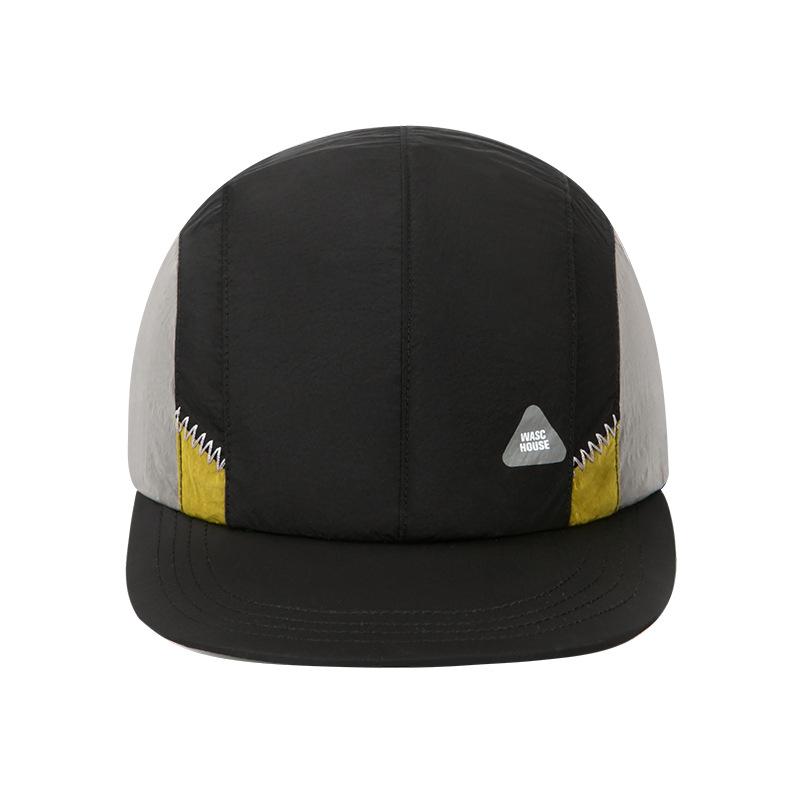 Солнцезащитный козырек функция ветрозащитная бейсболка ретро с плоским козырьком для улицы пешего туризма тонкая сочетание цветов родительско-детская бейсболка