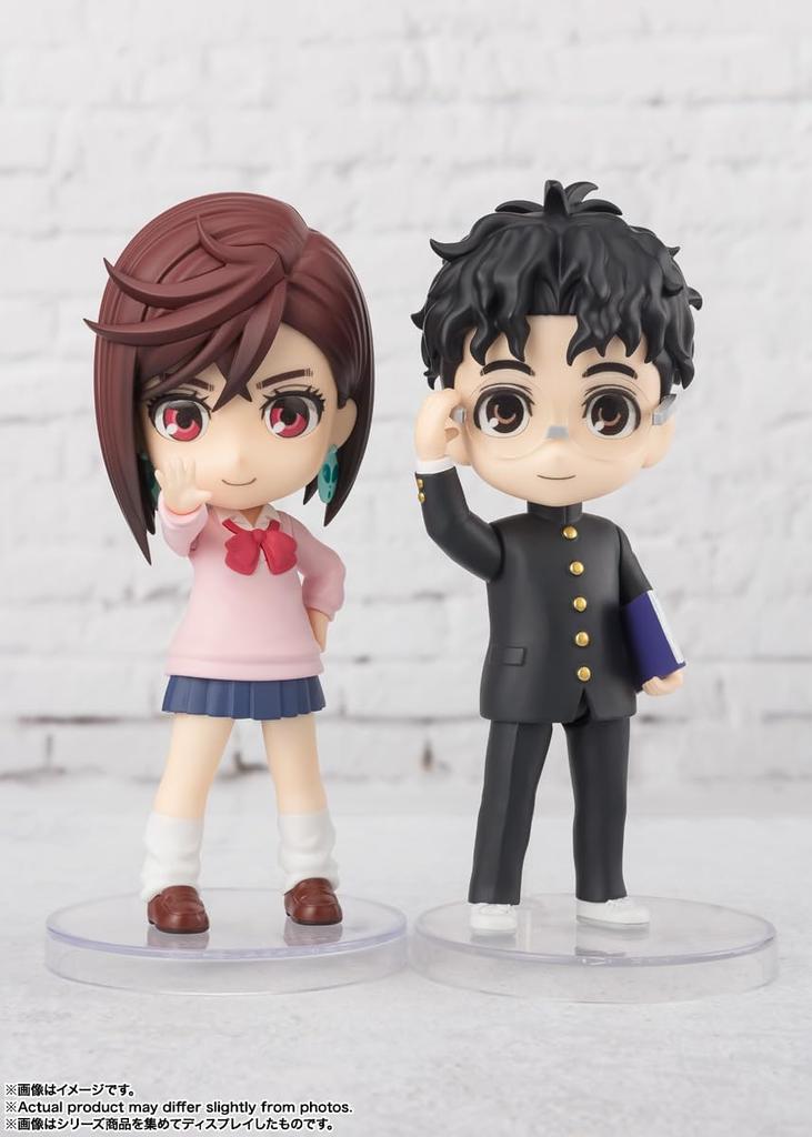 TAMASHII NATIONS Figuarts мини Дандадан Момо примерно 90 мм окрашенная подвижная фигурка ПВХ и АБС