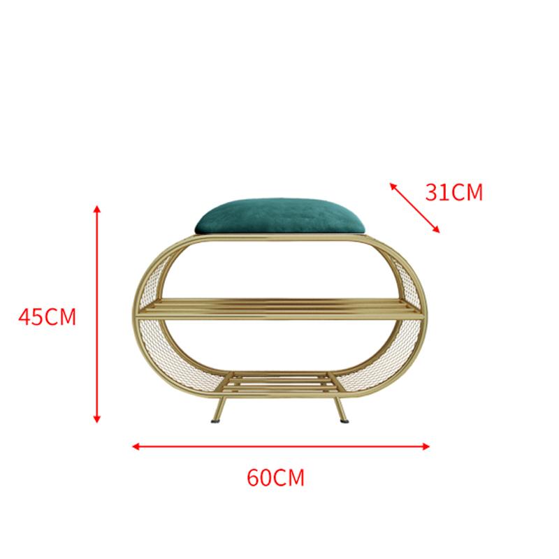 Металлическая полка для обуви с сиденьем, креативный табурет для пеленания обуви, входная мебель, полка для хранения вещей, экономящая место скамья, шкафы для прихожей