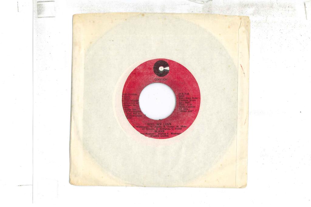 7inch Record SLAVE - Feel My Love / Stone Jam 46014 COTILLION US Soul/Funk Used