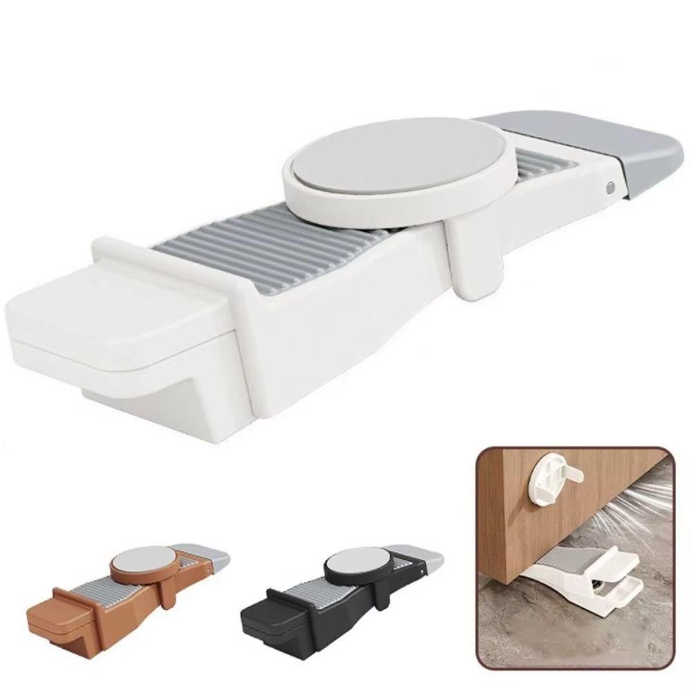 Adjustable Anti-collision Door Stopper No Punching Floor Door Block  Door Protection