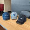 Embroidered Baseball Hat Spring and Autumn Hat for Women Casual Versatile Denim Duck Tongue Hat for Men
