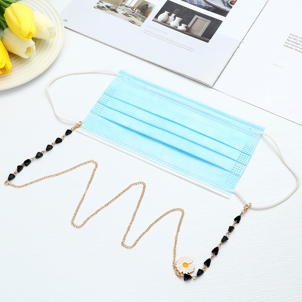 Ожерелье с фиксатором из бисера, держатель для шнура для очков, шнурок для солнцезащитных очков, цепочка для очков, шейный ремешок