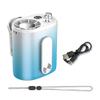 High-Speed Waist Clip Fan with USB Charging Quiet Clip-on Fan for Desk Neck Portable Personal Cooling Fan for Travel Camping Outdoor