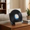 Single Holder Wooden Vinyl Record Holder Natural LP Display Shelf  Album Display