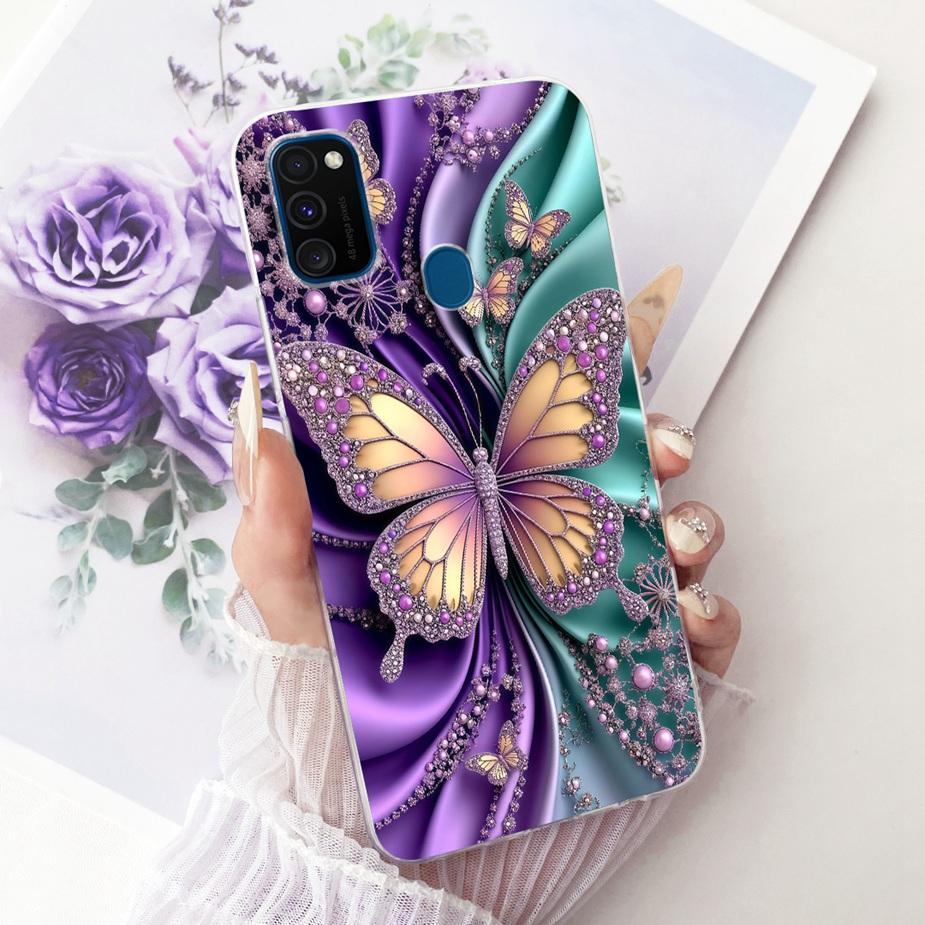 Чехол для Samsung Galaxy M21 SM-M215F Новый модный расписной чехол Мягкий силиконовый чехол для Samsung M21 2021 M 30 s Galaxy M30s Fundas