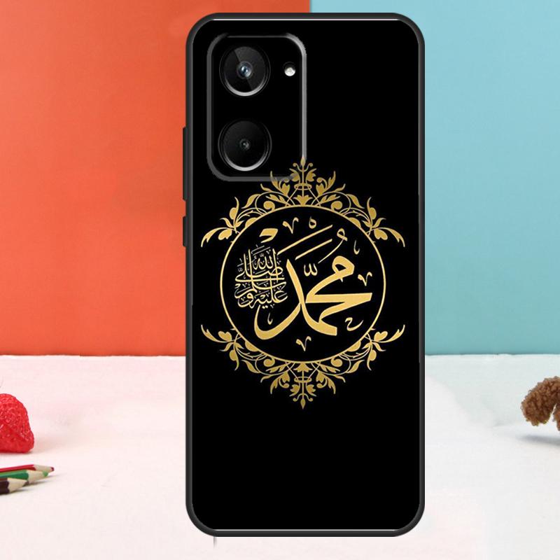 Мусульманский Ислам Бисмиллях Аллах Для Realme C67 C75 C71 C55 C53 C61 C33 C63 C51 10 11 12 13 14 15 Pro Plus C65 GT7 Pro Чехол