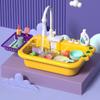 Рыбалка Игрушки Водные Игры Подарок для Малыша Новый Кран Игровая Раковина Кухонная Раковина Игрушка Электрический Кран Игровые Кухонные Игрушки Бассейн Плавающие