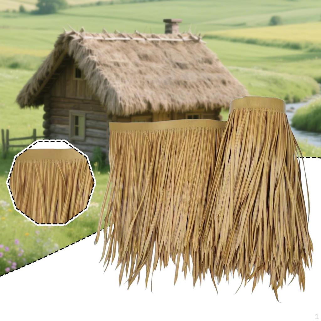 Artificial Palm Roof Accessories, Realistic Bar Grass, Grass Base Roof, Roll for