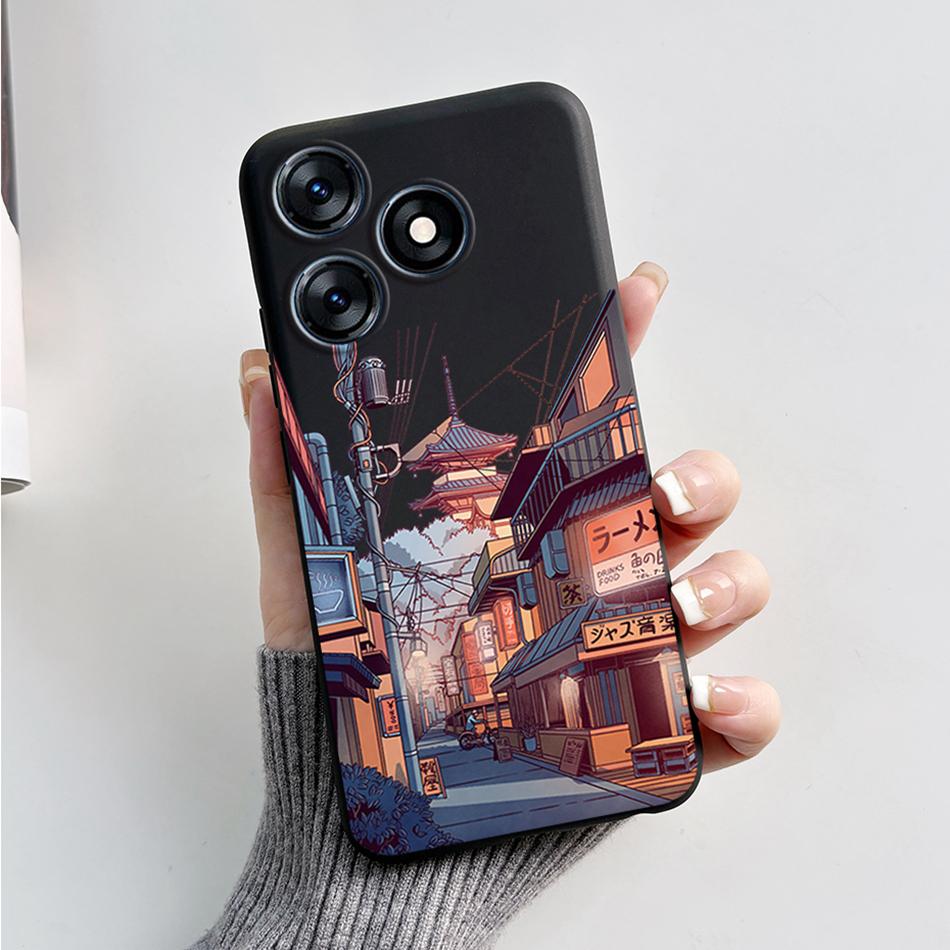 Чехол для Tecno Spark 10 Pro 2023 Модный Мраморный Силиконовый Черный Мягкие Чехлы Для Tecno Spark 10C Spark10 Pro KI7 KI5q KI5k Бампер