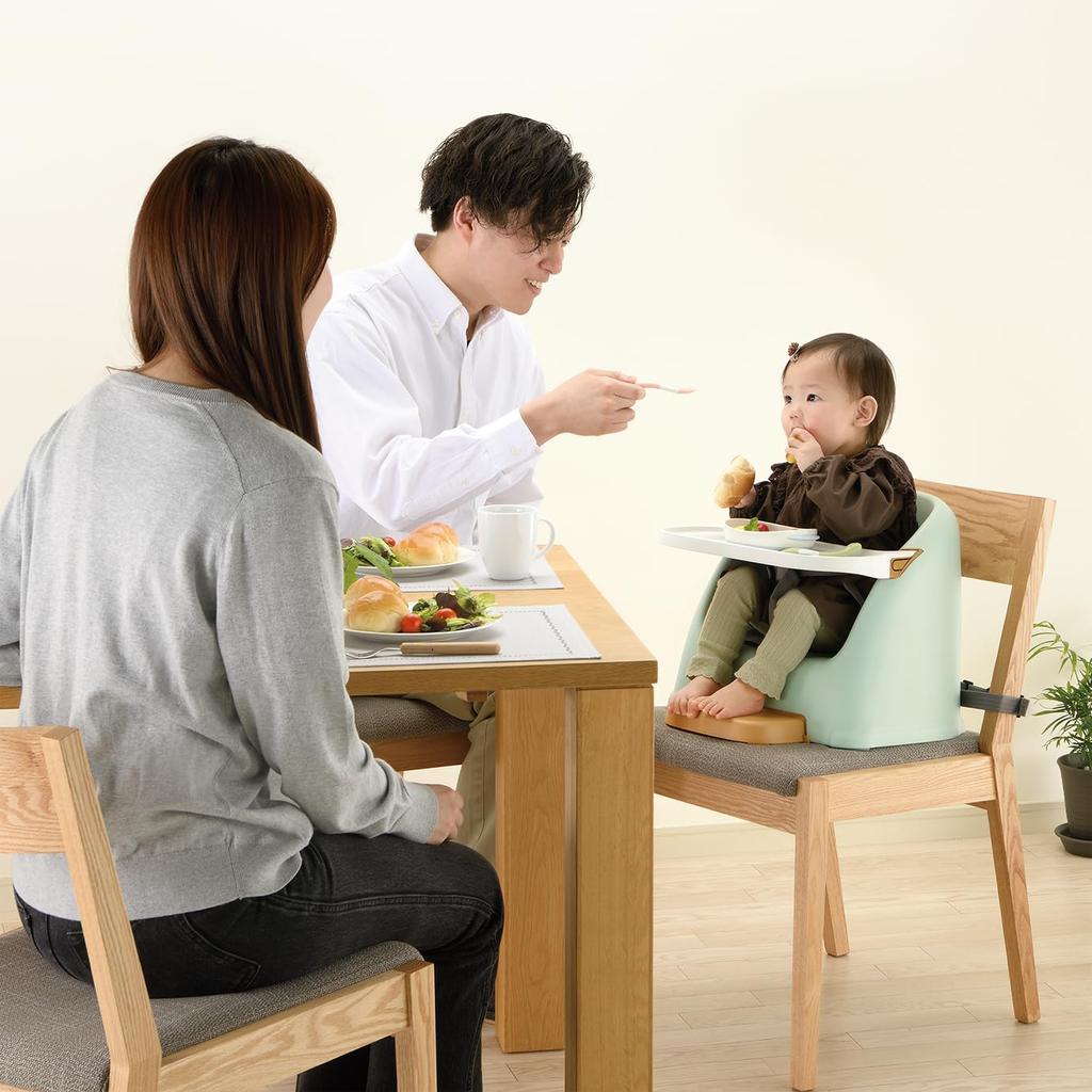 Richell Baby Chair Fiji Mint Blue (Ages 6 Months To 3 Years)