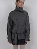 Asura Authentic Trench Jacket (Charcoal)