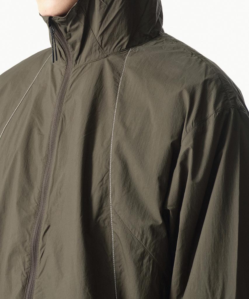 Musinsa Standard [City Leisure] Lightweight Stitch Windbreaker Jacket [Olive Green]